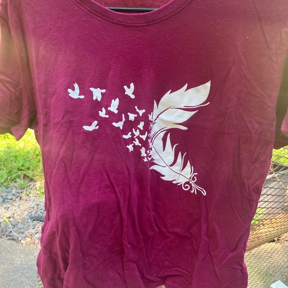 SHEIN Bold Fuchsia Tee